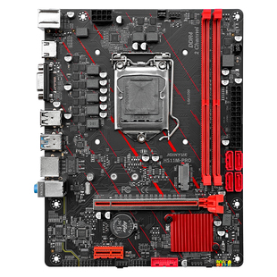 精粤H510/H511M主板台式机电脑游戏CPU适配i3 i5i7 10/11代处理器