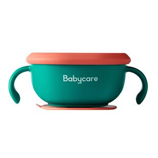 babycare辅食碗宝宝吸管碗喝汤碗三合一零食碗婴儿硅胶吸盘碗
