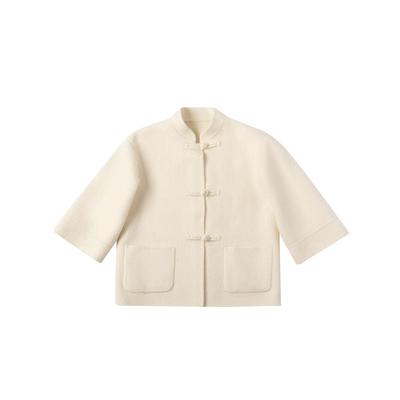 OPCP新中式双面羊毛大衣