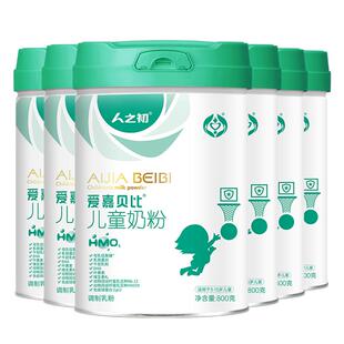 人之初爱嘉贝比4段800g*6罐儿童成长配方3-15岁新国标官方直营