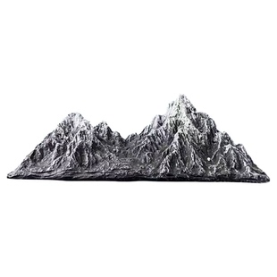 日照金山系列鱼缸假山造景复刻藏地雪山景观一石成景2025新款摆件