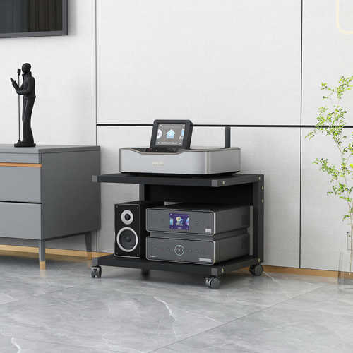 鑫惠声   2层胆机支架移动多层功放机架HIFI设备发烧脚架CD机架柜