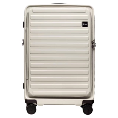 前开口hinomoto日乃本一键刹车行李箱纯pc拉链箱密码海关锁旅行箱