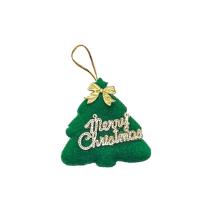 圣诞树装饰挂件幼儿园节日配饰品装扮儿童圣诞礼物雪人老人小配饰