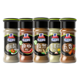 味好美烧烤调料孜然粉椒盐调味粉烤肉串串烤鱼烧烤撒料腌料调味料