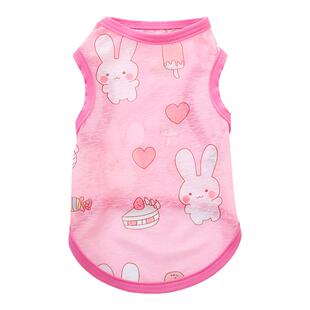 小猫咪衣服夏季背心薄款布偶德文蓝猫宠物小型幼犬可爱透气防掉毛