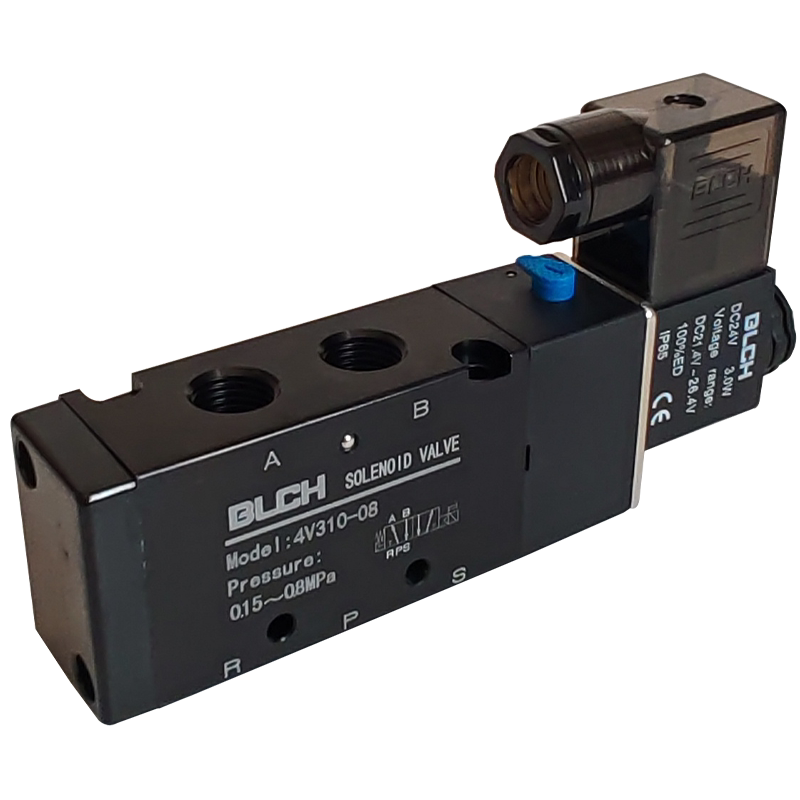 blch百灵气动电磁阀4V210-08/24V