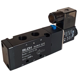 blch百灵气动电磁阀4V110-06电磁换向阀4V210-08二位五通阀4V310