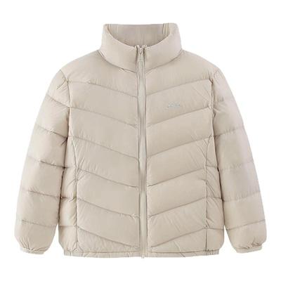 鸭鸭短款轻薄男女童儿童羽绒服
