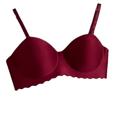 官网正品当季婷美瑜伽内衣女无痕少女贝壳杯无钢圈小胸聚拢文胸罩