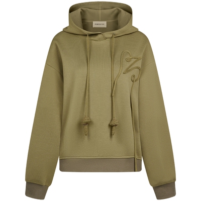 宝姿PORTSPURE女装美拉德氛围感舒适简约连帽卫衣RT7N008NCD026