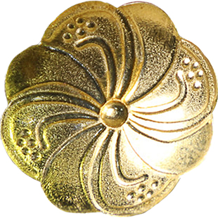 黄铜花型银叶片云母片香道用品工具空薰隔火熏香香具香料碟香料盘