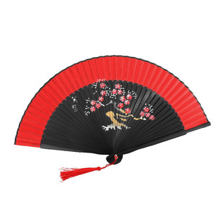 扇子古风折扇中国风折叠扇开合顺滑复古夏季古典汉服旗袍小折叠扇