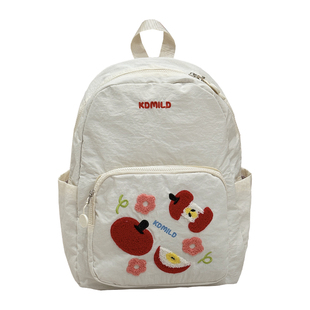 茶话会ins风可爱休闲小背包女 学生书包少女高颜值轻便旅行双肩包