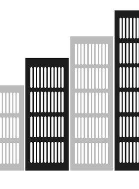 橱柜透气网鞋柜灶台通风透气孔盖