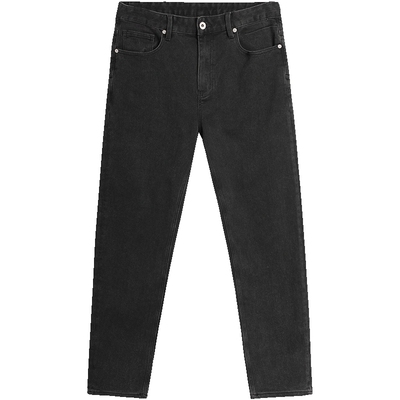 EHE弹力磨毛薄绒休闲牛仔裤