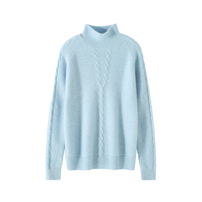 加厚半高领100纯山羊绒衫女2025新款修身套头长袖打底针织衫毛衣