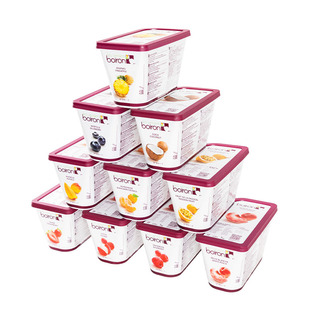 宝茸速冻果茸热带水果泥西番莲佛手柑烘焙原料酒吧冷饮奶茶