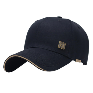 帽子男士新款春秋宽檐大头围棒球帽潮牌时尚鸭舌帽秋季休闲防晒帽