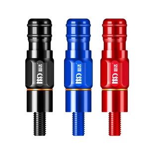 梦达抄网快速连接器通用配件接头抄网头配件抄网竿防转接头抄网杆