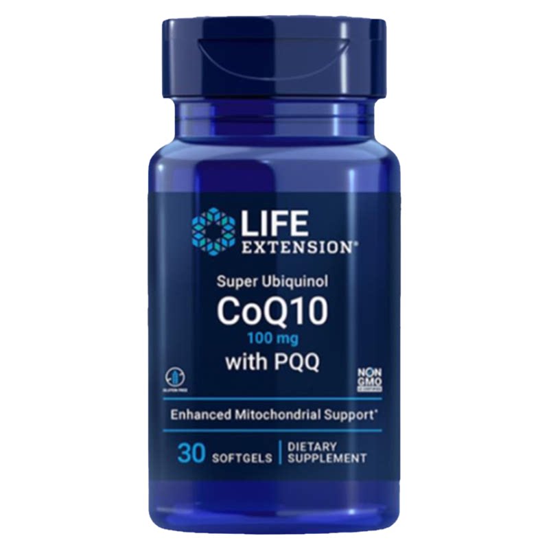 life extension辅酶Q10线粒体pqq延寿还原型辅酶pqq泛醇2瓶380