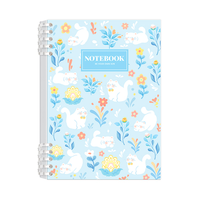 原创小清新萌宠活页本