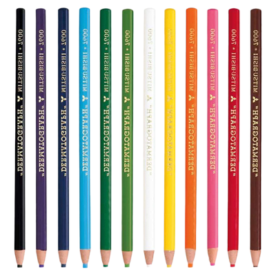 日本UNI三菱7600卷纸蜡笔油性