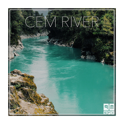 河水激流瀑布小溪流水环境音效声音素材 PMSFX Cem River