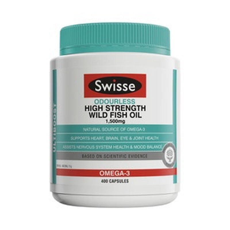swisse野生高含量1500mg鱼油包邮