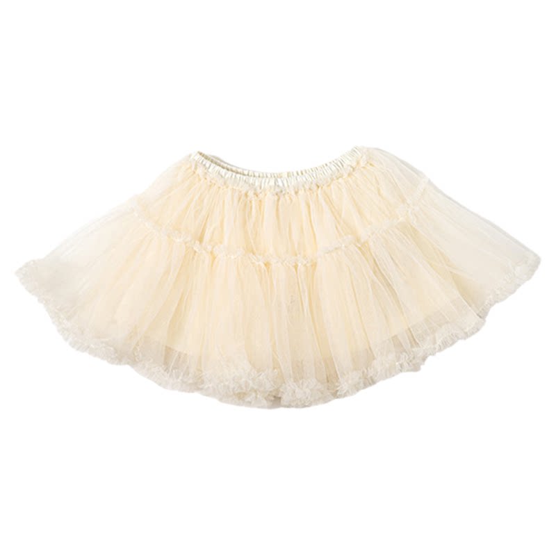 【新品】OAK FAMILY女童春秋网纱半裙宝宝公主裙蛋糕蓬蓬纱tutu裙