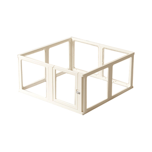 宠物围栏透明亚克力狗窝室内隔离小型犬家用狗笼子加高防越狱狗窝