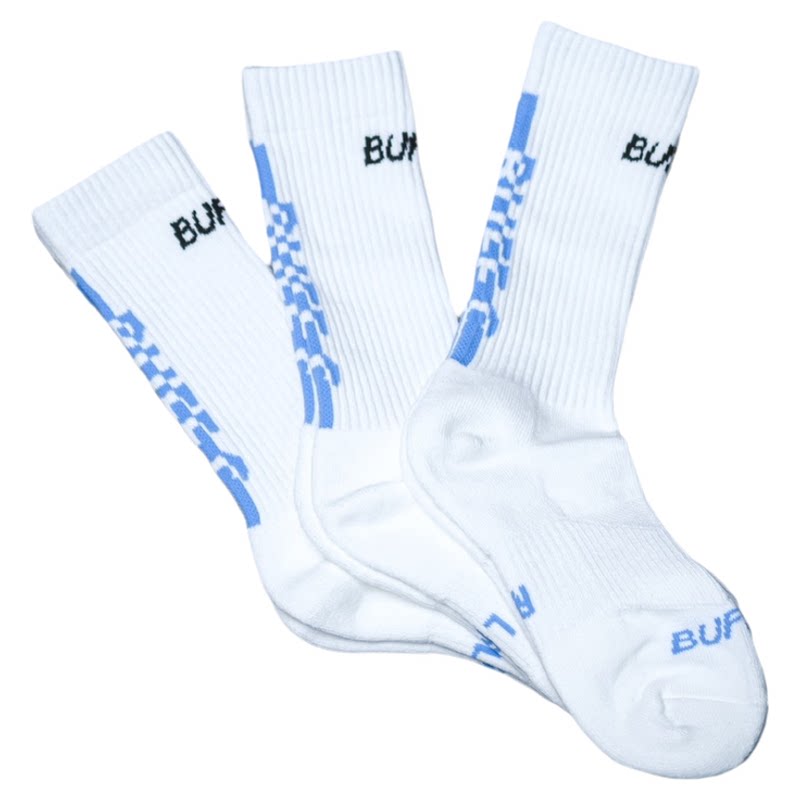 BUFF.C专属二代球员升级版足球袜厚款纯棉中筒袜毛巾底比赛训练袜