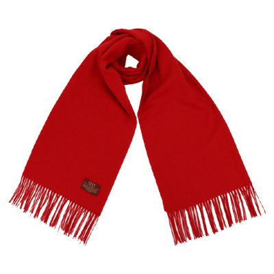 elle100%绵羊毛围巾女士秋冬季