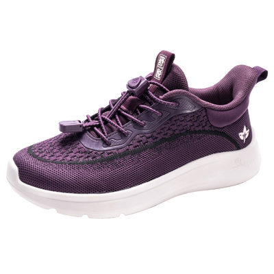 舒悦老人鞋圆头章鱼吸盘底