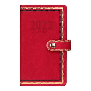 2026年a6日程本365天一日一页计划本时间管理效率手册表皮革日历笔记本子小便携随身会议记录记事本定制礼盒