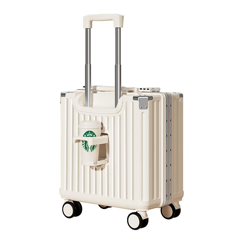 小型可登机行李箱静音轮铝框20寸