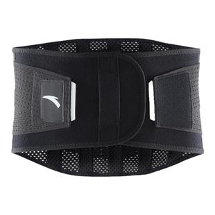 安踏护腰腰带运动健身跑步推举重负训练高弹透气专业防护腰部护具