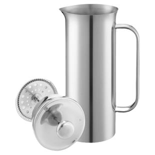 思乐得法压壶咖啡壶不锈钢办公手冲咖啡家用过滤冲泡滤压式大容量