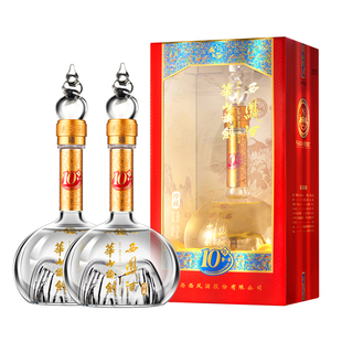 华山论剑西凤酒10年45度绵柔凤香型白酒送礼宴请500ml*2