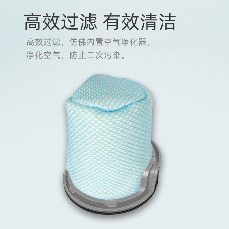 适用石头扫地机器人配件T7S/ T7S PLUS/S7集尘座前置滤网滤芯滤棉