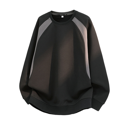 康博男士春季新款圆领套头卫衣男