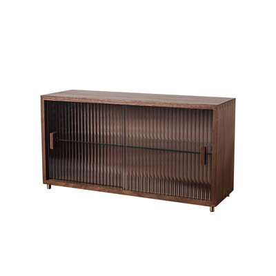 黑胡桃木桌面收纳盒餐边柜