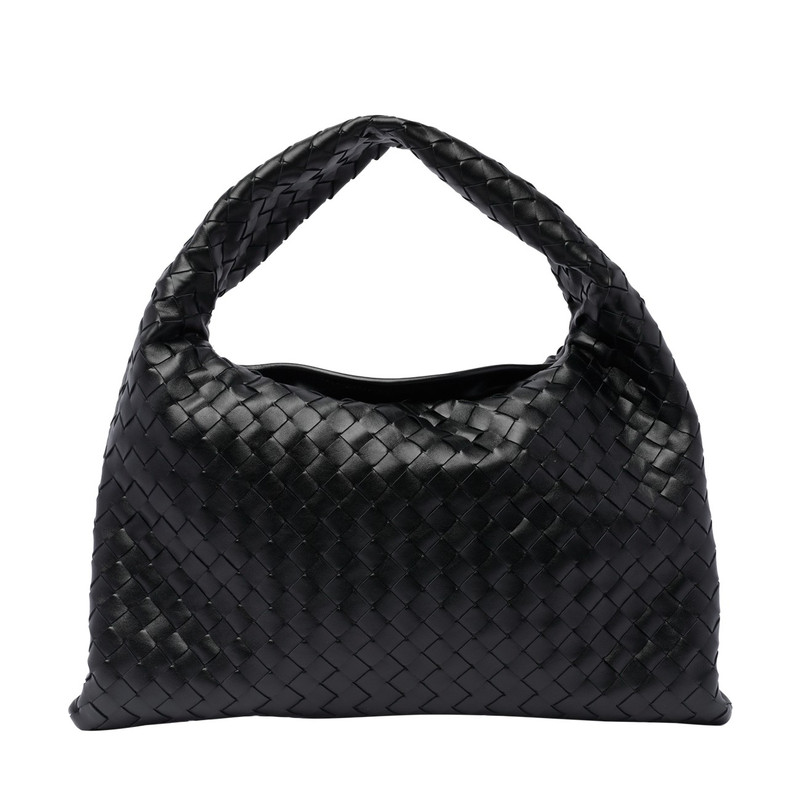 BOTTEGA VENETA 女士hop 小号黑色腋下包 26早春新款BV意大利代购