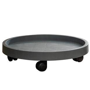 花盆托盘带轮加厚盆栽底座大号滚轮可移动接水盘花盆托架万向轮