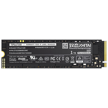 致态致钛TiPlus7100 1/2TB M2笔记本电脑SSD固态硬盘长江存储512g