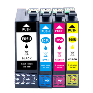 适用爱普生T05U T05N墨盒WF-4838墨盒EPSON WF-7848 WF-7318 WF-7841喷墨打印机墨水盒黑色彩色非原装墨水匣