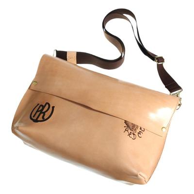 日本REDMOON红月牛皮复古斜挎包