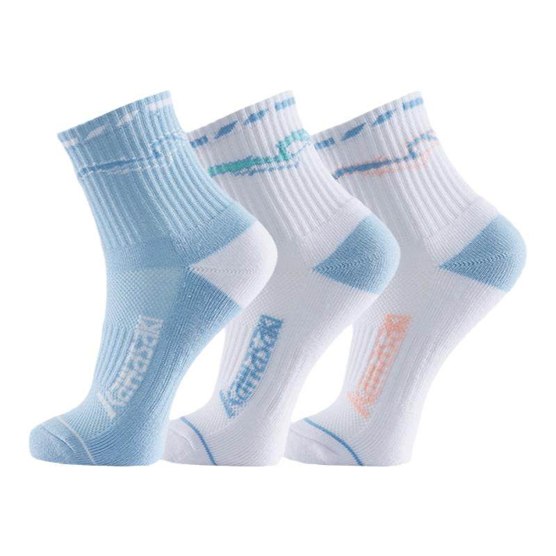 川崎Kawasaki冰川运动袜舒适耐磨透气防臭加厚专业羽毛球袜篮球袜