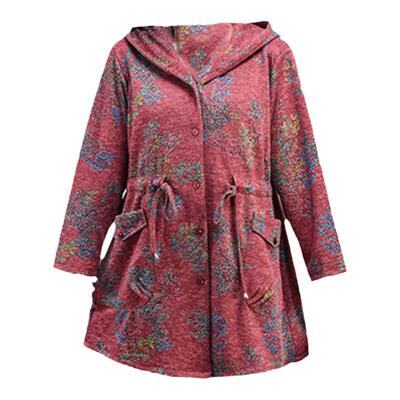 妈妈加肥加大外套风衣中老年女装