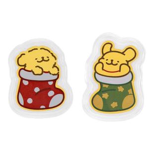 潮宏基新年线条小狗足金金币黄金投资金摆件包挂车挂钥匙扣礼物女